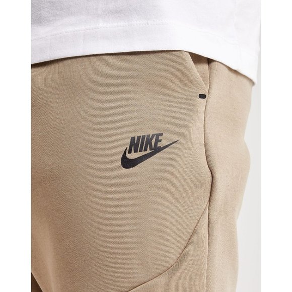 Nike Men's Sportswear Tech Fleece Jogger Pants Khaki Black Size L NEW! - Picture 4 of 6